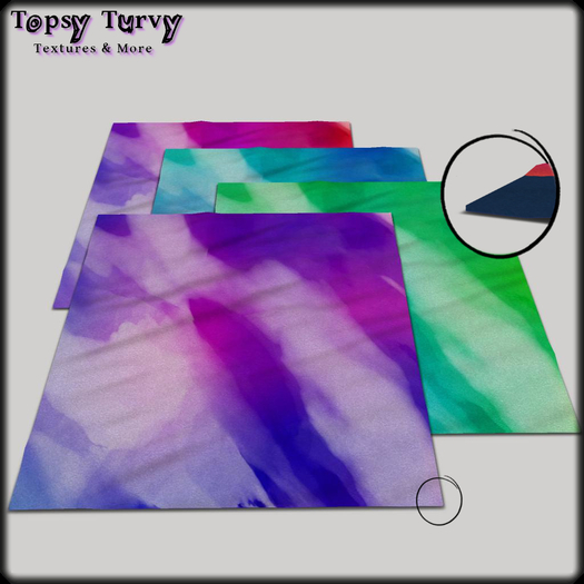Decor - Topsy Turvy Rug Watercolor Set II