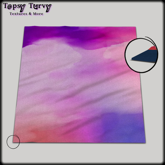 Decor - Topsy Turvy Rug Watercolor IIIA