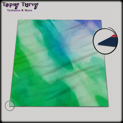 Decor - Topsy Turvy Rug Watercolor IIC