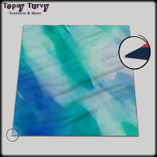 Decor - Topsy Turvy Rug Watercolor IIB