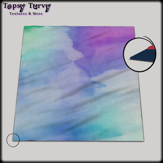 Decor - Topsy Turvy Rug Watercolor IC