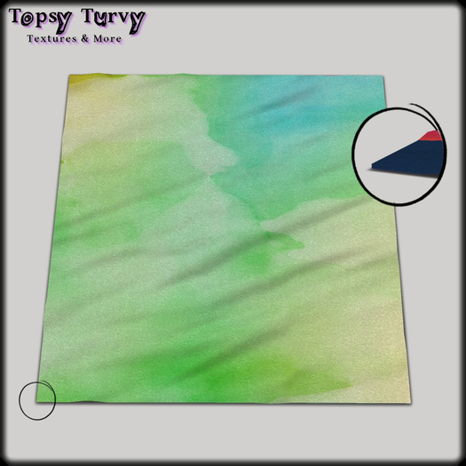 Decor - Topsy Turvy Rug Watercolor IB