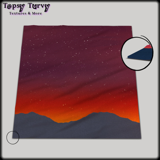 Decor - Topsy Turvy Rug Night Sky IIC