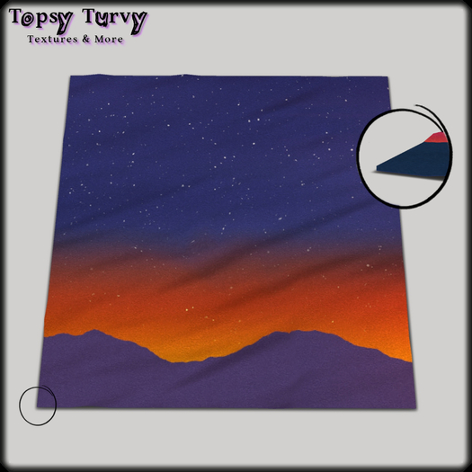 Decor - Topsy Turvy Rug Night Sky IIB