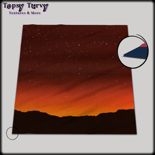 Decor - Topsy Turvy Rug Night Sky ID