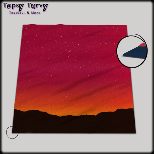 Decor - Topsy Turvy Rug Night Sky IC