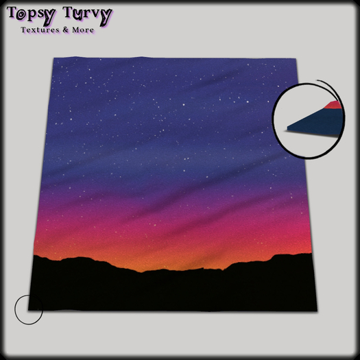 Decor - Topsy Turvy Rug Night Sky IB
