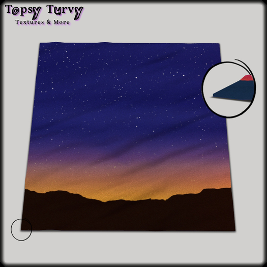 Decor - Topsy Turvy Rug Night Sky IA