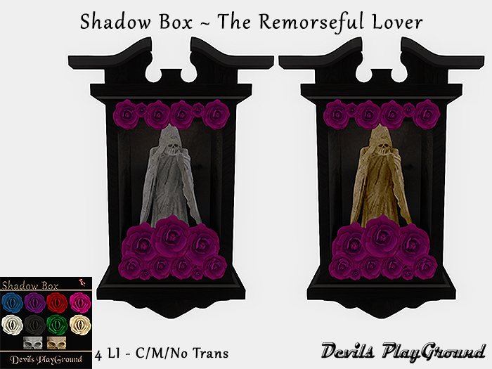 Shadow Box ~ The Remorseful Lover