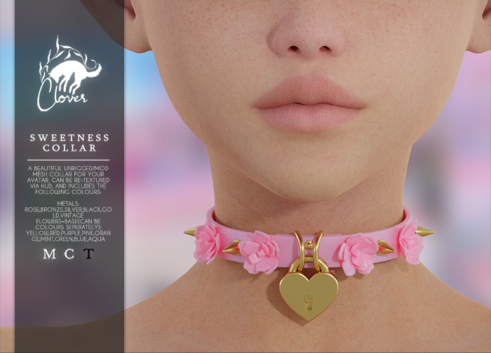 Clover - Sweetness collar (add me)