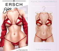 ERSCH - Shiro Lingerie -red-