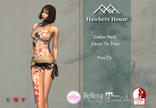 *HH* Ladies Mesh Zaya Tie Dress Xini De
