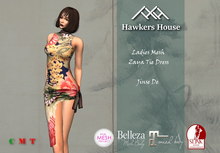 *HH* Ladies Mesh Zaya Tie Dress Jinse De