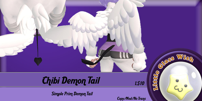 *LGW* Chibi Demon Tail Boxed