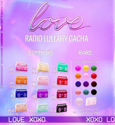 Love [Radio Lullaby] #2 Blank Space (Rez Me)