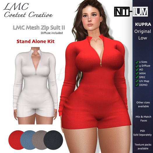 LMC Mesh - Zip Suit II - KUPRA Sizes Only 