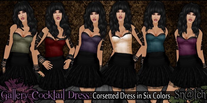 :::Sn@tch Gallery Corset Dress:::