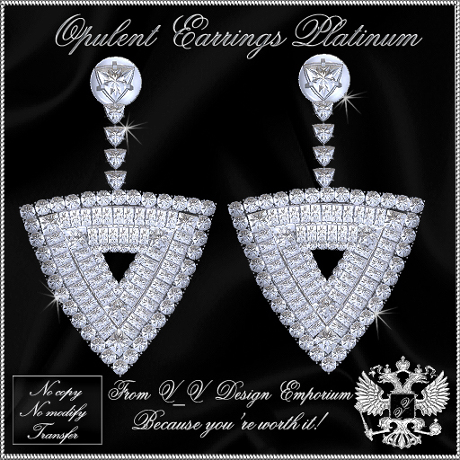 *V_V Design* Opulent Earrings P