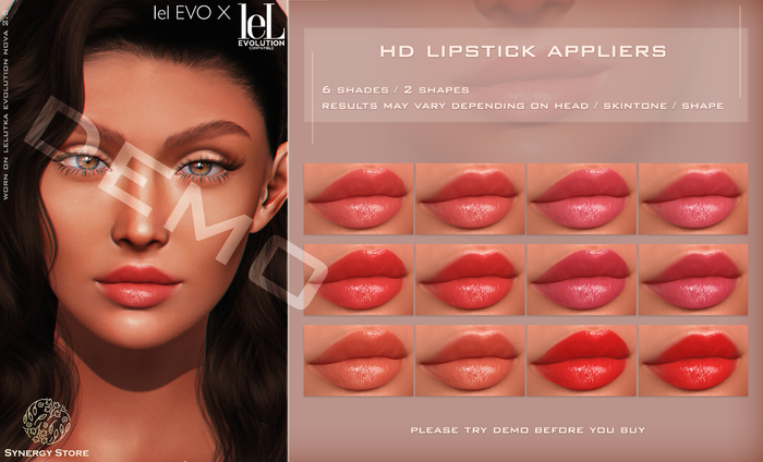 DEMO [SYN] - HD Lipstick Memphis LELUTKA EVO/EVO X