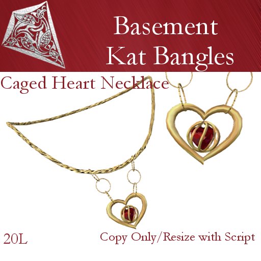 Caged Heart Necklace