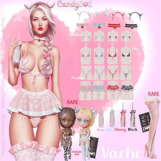_CandyDoll_ Headband Blue