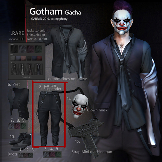 2.::GB::Suit pants  (Belleza) Black