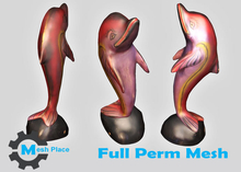 Mesh Place - Dolphin Statue - Full Perm Mesh