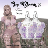 ::LL:: In Bloom Floral Top // Purple 