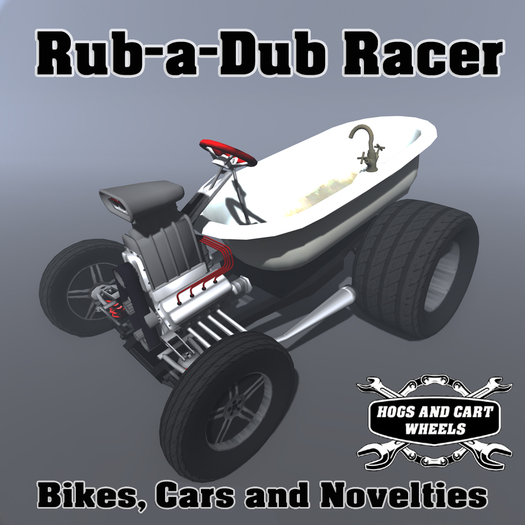 H&C Wheels Rub-a-dub Racer Boxed
