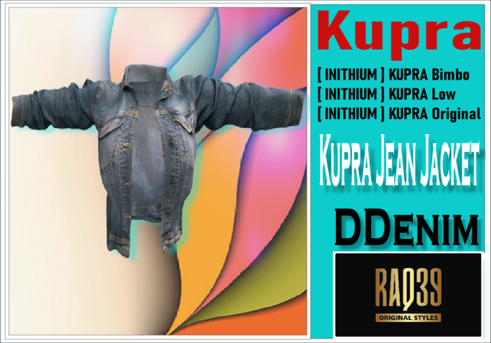 [R39] Kupra Jean jacket DDENIM