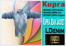 [R39] Kupra Jean jacket LDENIM
