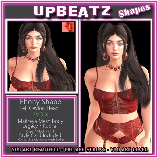 Ebony Shape LeL Ceylon Shape Evo X