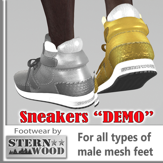 {JS} Mesh Sneakers "DEMO"