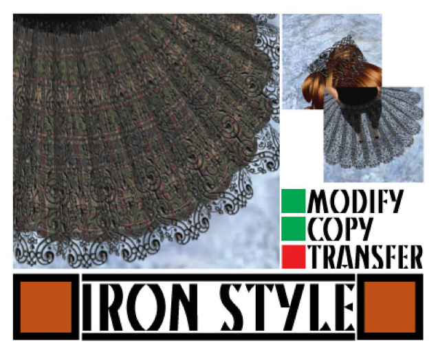 Iron Lace Kilt