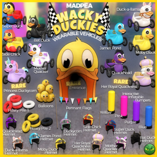 MadPea Wacky Duckies - Floaty Pile 1