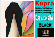 [R39] Kupra Jeans HW2 Black
