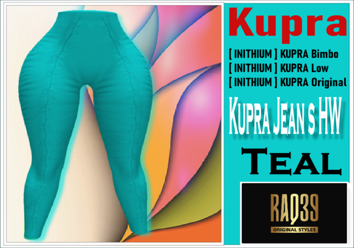 [R39] Kupra Jeans HW2 Teal