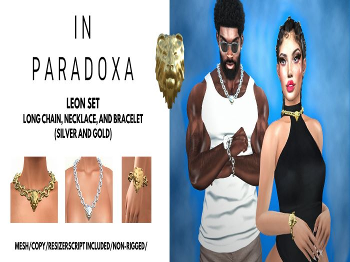 In Paradoxa Leon bracelet Gold 
