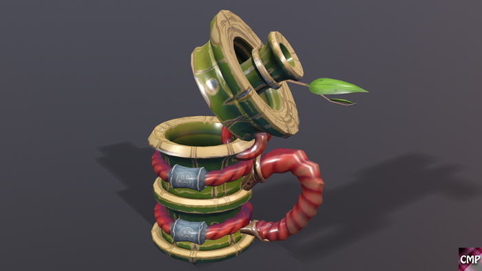 CMP - Bamboo Tankard tiki style