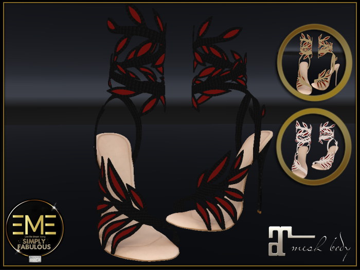 eMe-Rhinestone Heelz - Maitreya A