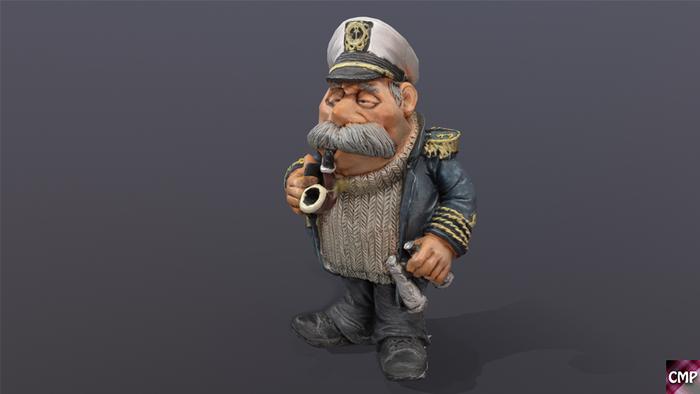 CMP - Old Sea Captain figurine