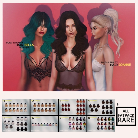 ::Bold & Beauty:: Hair :: Joanne. (Fatpack) RARE