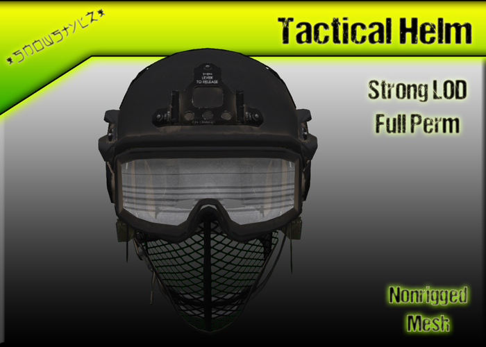 Tactical Helmet Mesh Full Perm