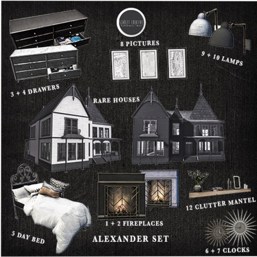 Scarlet Creative 12. Alexander House Light MT RARE