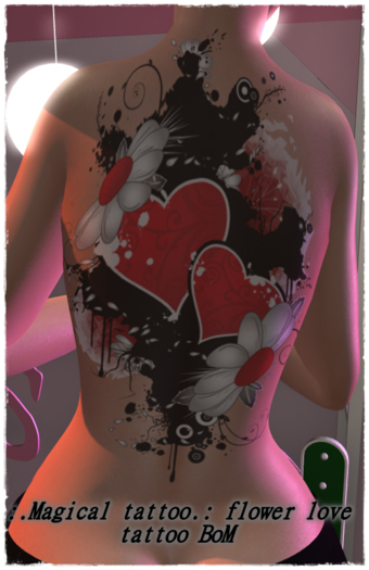 :.Magical tattoo.:flower love box