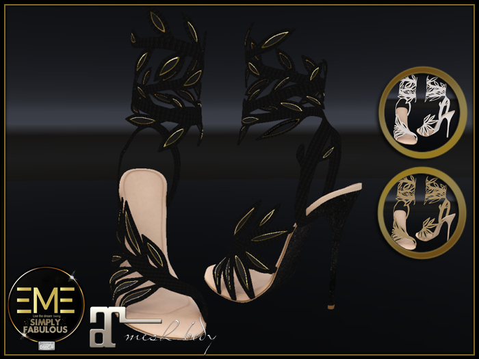 eMe-Rhinestone Heelz - Maitreya C