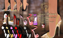Nala Design - Fatpack Of The Shoes Only for Slink High -22 Pair