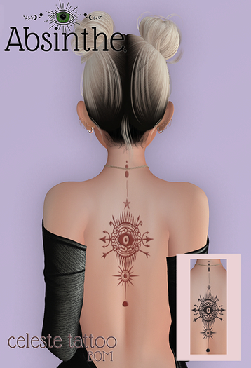 Absinthe - celeste carved TATTOO