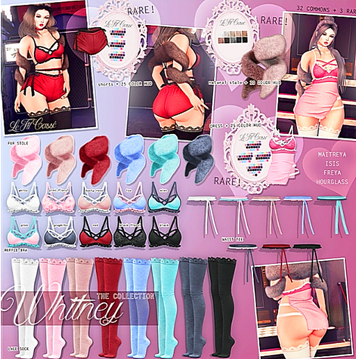 {le fil casse} Whitney Collection 3 RARE set Maitreya