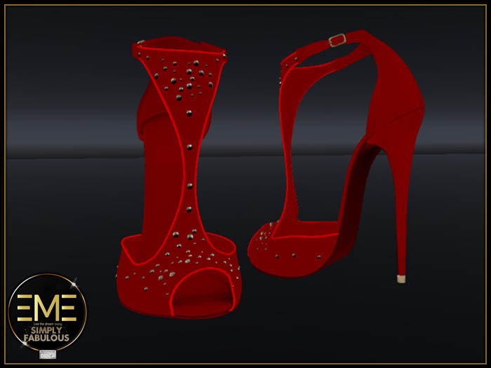 eMe-Heel Slink High Red